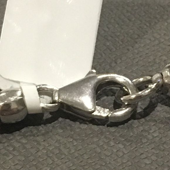 Red Garnet Cabochon Necklace with Sterling Silver 925 Lobster Claw Clasp NWT - Picture 5 of 14